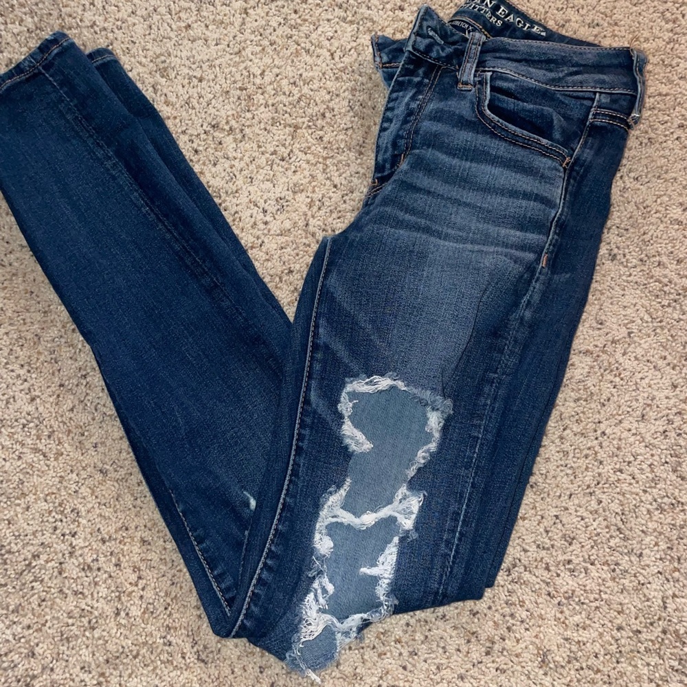 Skinny Jeans with holes